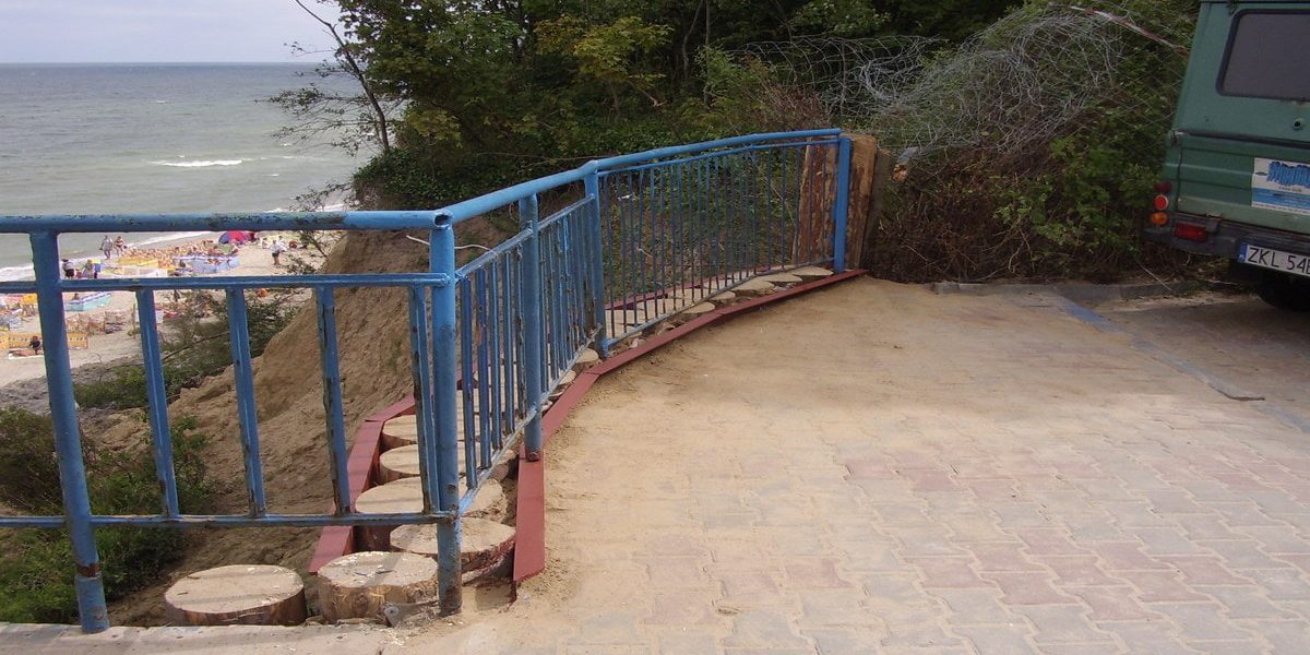 Budowa Umocnienie Zejść Na Plażę W Rewalu
