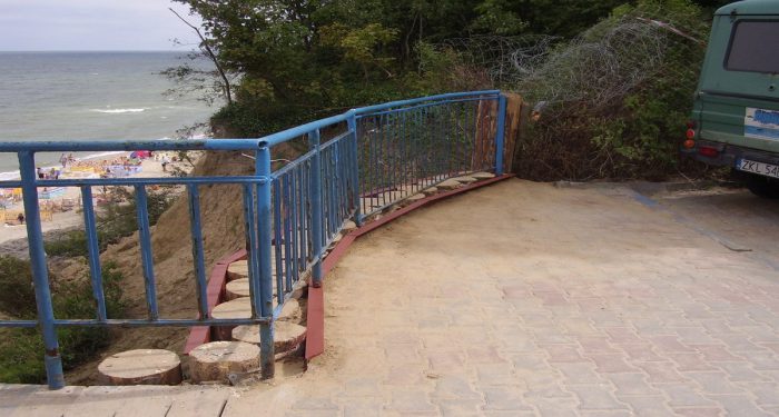 Budowa Umocnienie Zejść Na Plażę W Rewalu