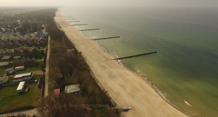 Budowa Ostróg Falochronowych W Ustroniu Morskim