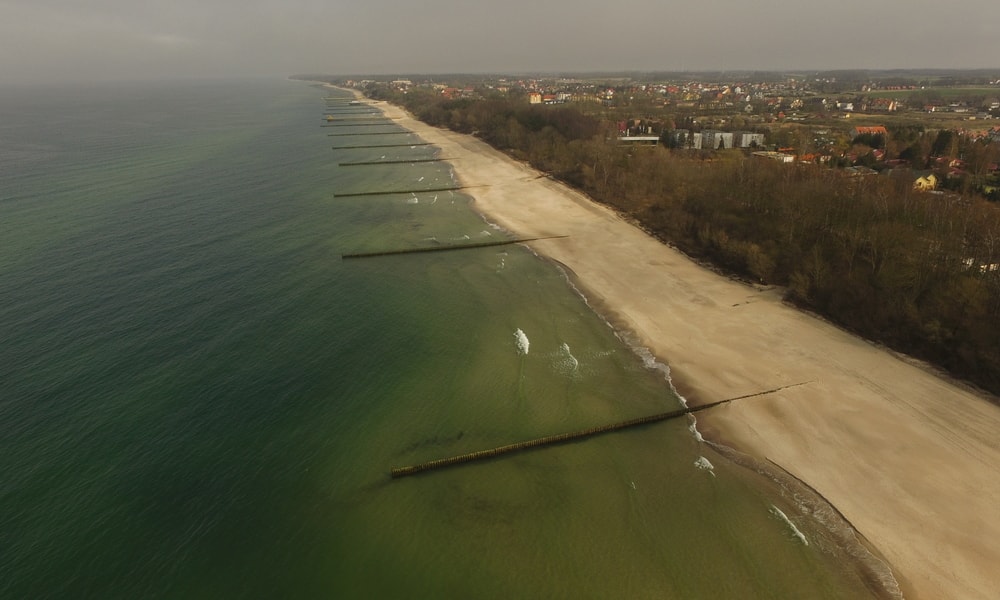 Budowa Ostróg Falochronowych W Ustroniu Morskim