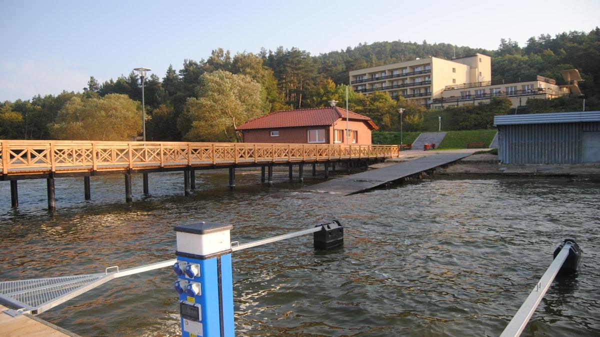 Budowa Przystani Rybackich Nad Jez. Żarnowieckim W Brzyno I Lubkowo