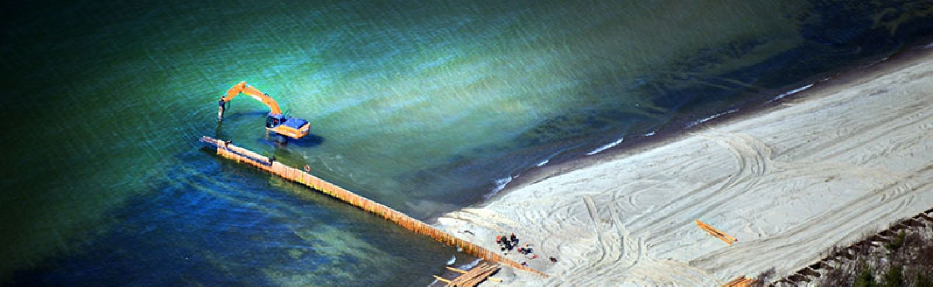 Budowa basenu rybackiego w Kołobrzegu